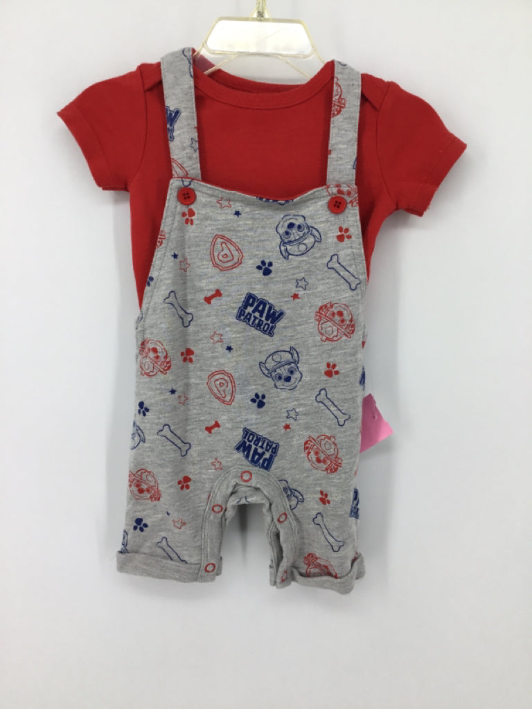 Paw Patrol Child Size 3-6 Months Gray Character Outfit - boys