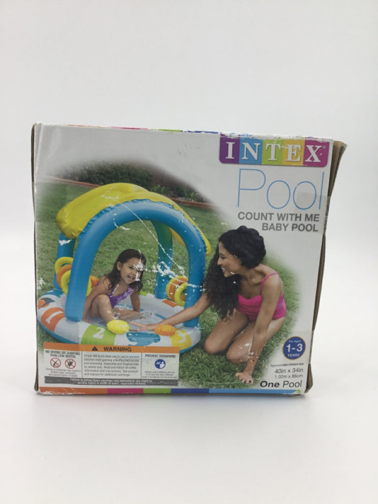 Intex Count with Me Baby Pool - New in Box