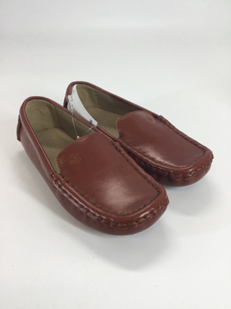 Janie and Jack Child Size 13 Brown Dress Shoes