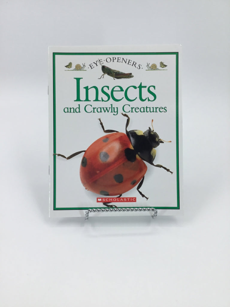 Scholastic Eye-openers Insects and Crawly Creatures Paperback Book