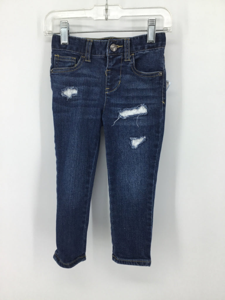 Cat & Jack Child Size 3 Blue Jeans - girls