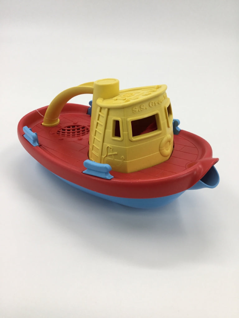 Green Toys Tugboat