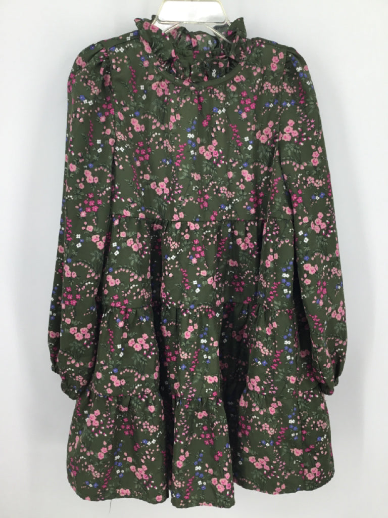Janie and Jack Child Size 6 Green Dress - girls