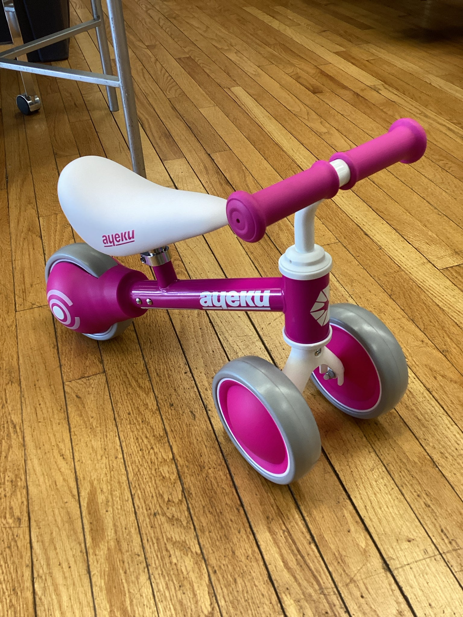 Ayeku Pink Toddler Balance Bike