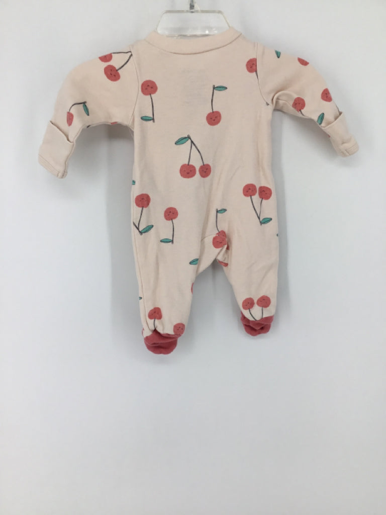 Carter's Child Size Preemie Pink Sleepers