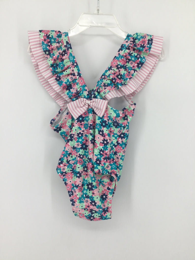 Ruffle Butts Child Size 2 Multi-Color Swimwear - girls