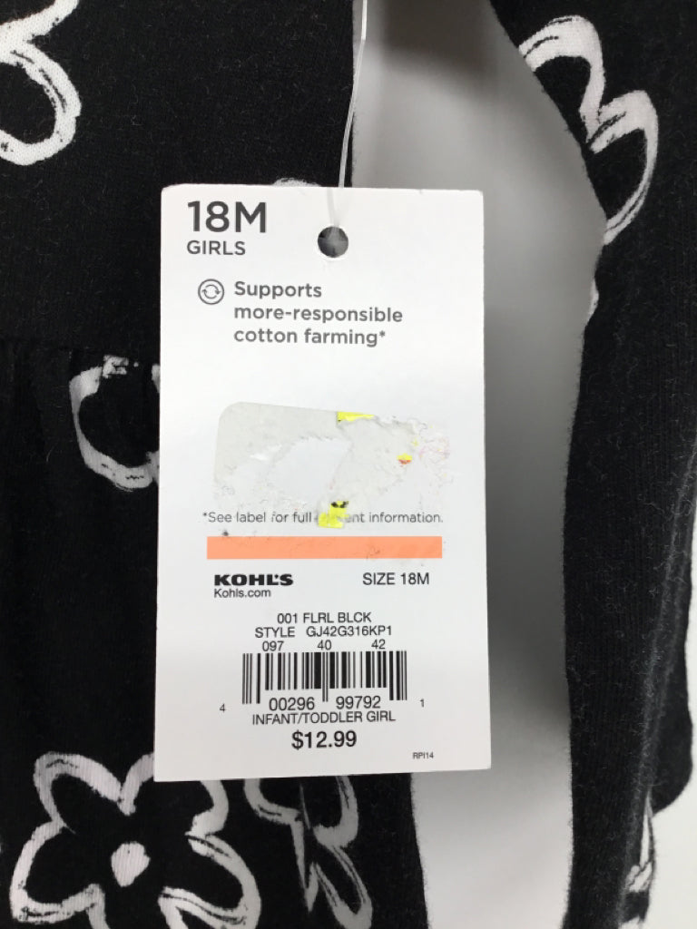 jumping beans Child Size 18 Months Black Dress - girls