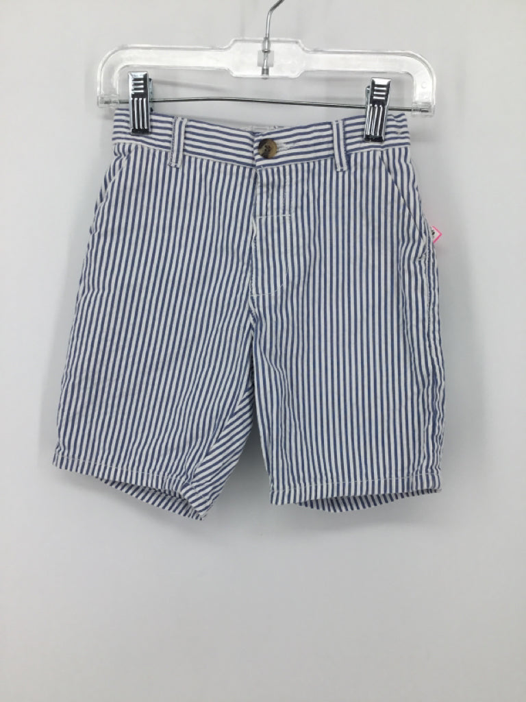 Next Child Size 5 Blue Stripe Shorts - boys