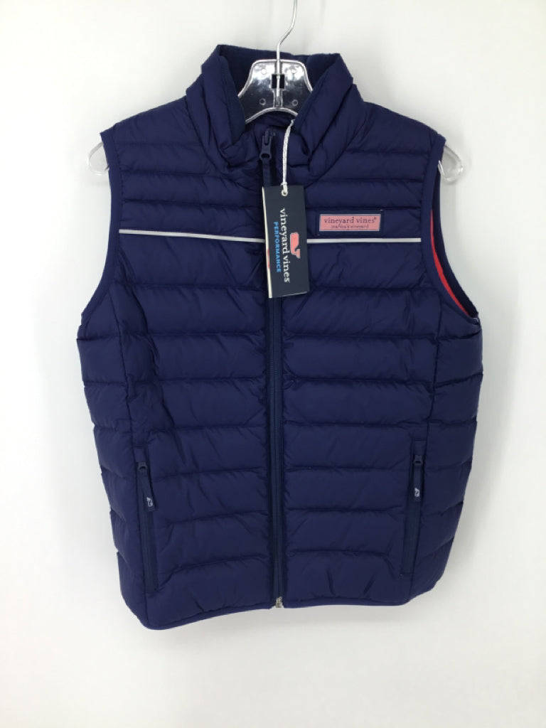 vineyard vines Child Size 8 Navy Solid Outerwear - boys