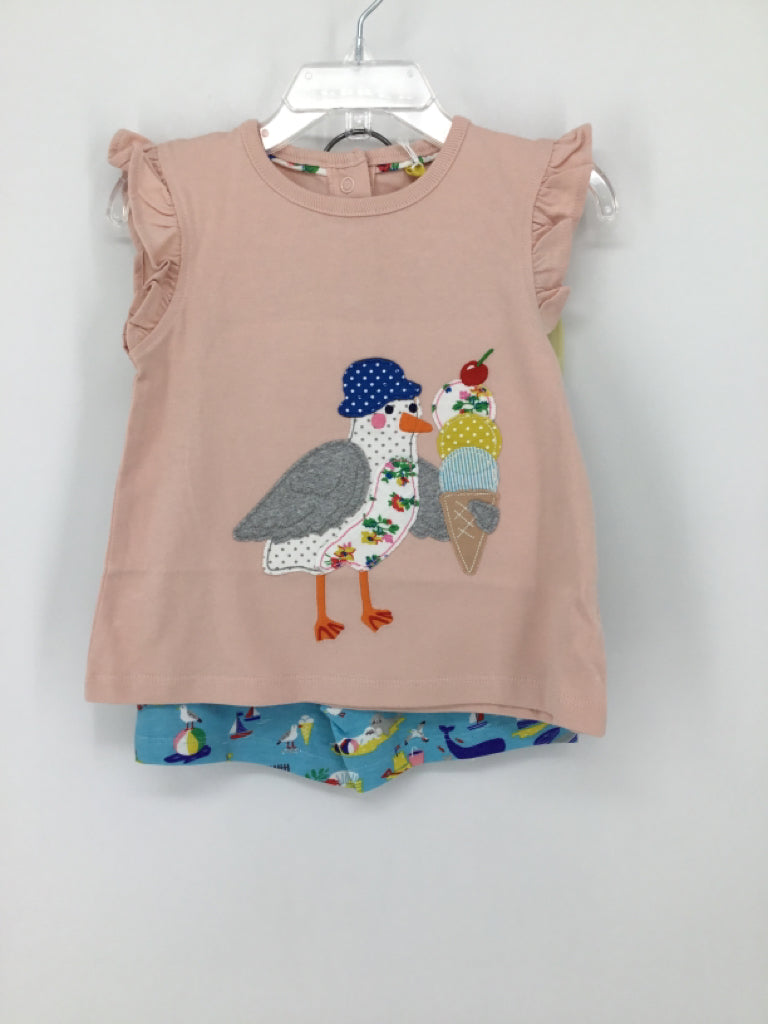 Baby Boden Child Size 12-18 Months Pink Outfit - girls