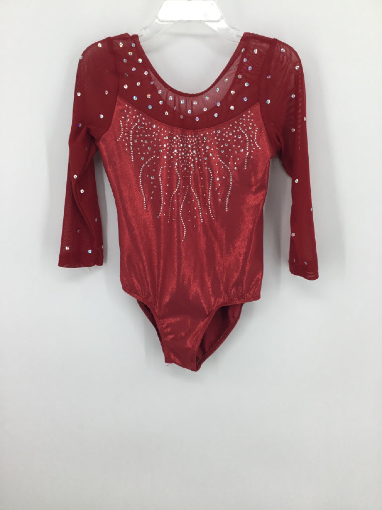 brandless Child Size 5 Red Dance - girls