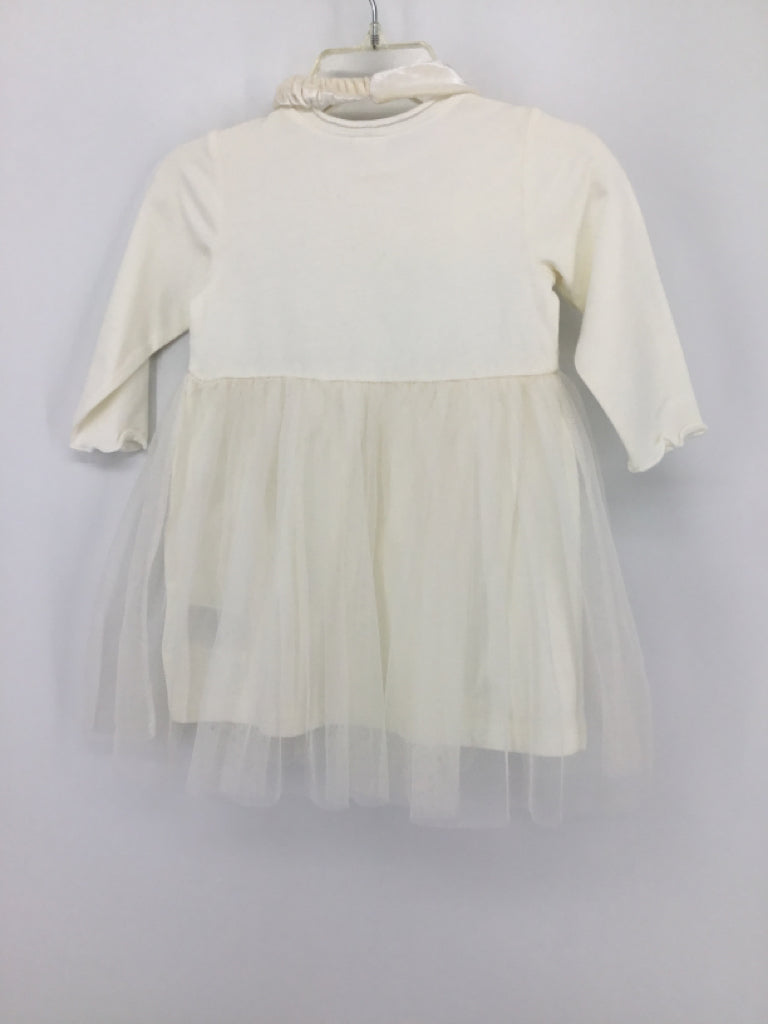 H & M Child Size 6 Months White Dress - girls