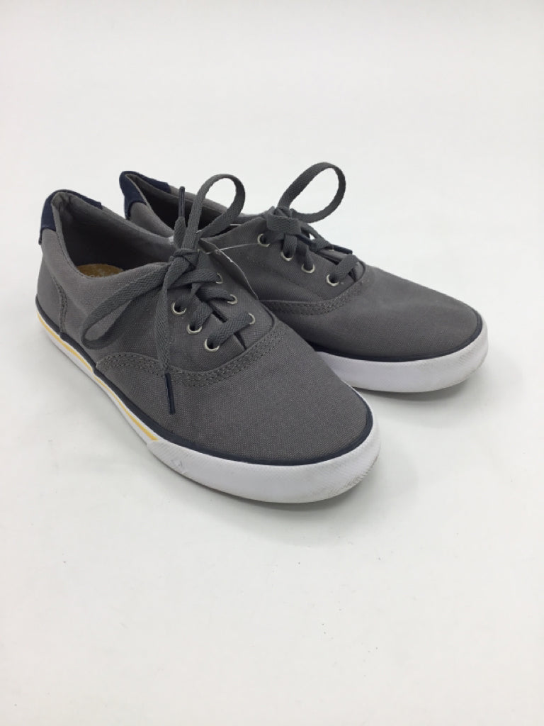 Sperry Child Size 4 Youth Gray Sneakers