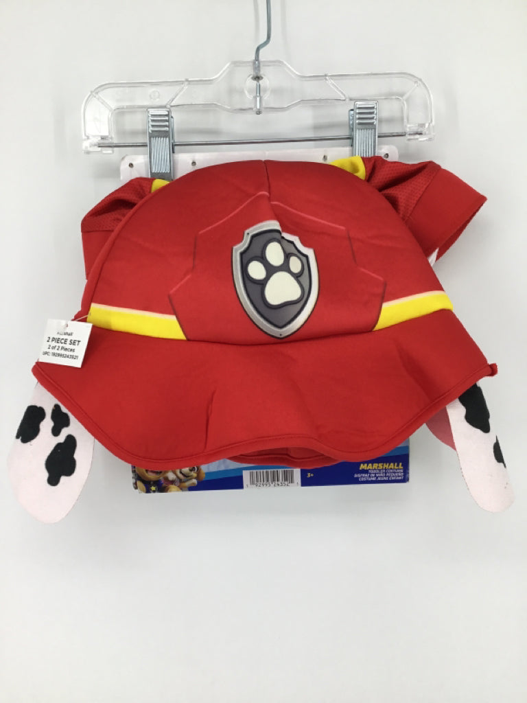 Paw Patrol Child Size 3 Red Marshal Halloween Costume
