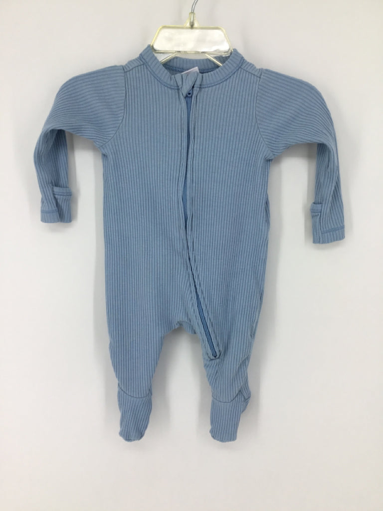 Old Navy Child Size Preemie Blue Sleepers