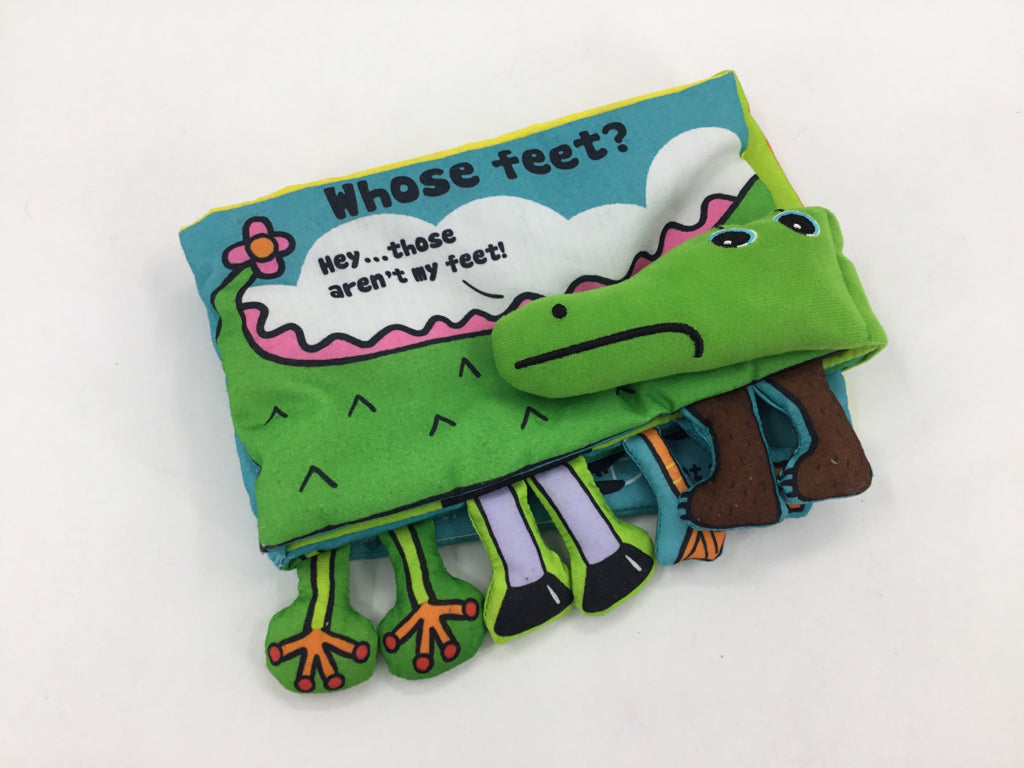 Melissa & Doug K's Kids Whose Feet Soft Book