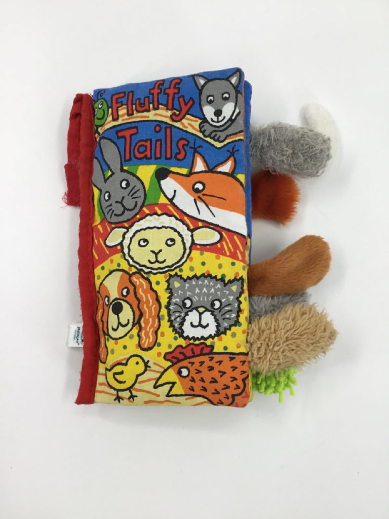 Jelly Cat Fluffy Tails Soft Crinkle Book