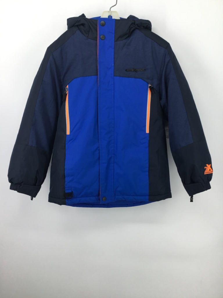 Zero Xposur Child Size 10 Blue Solid Outerwear - boys