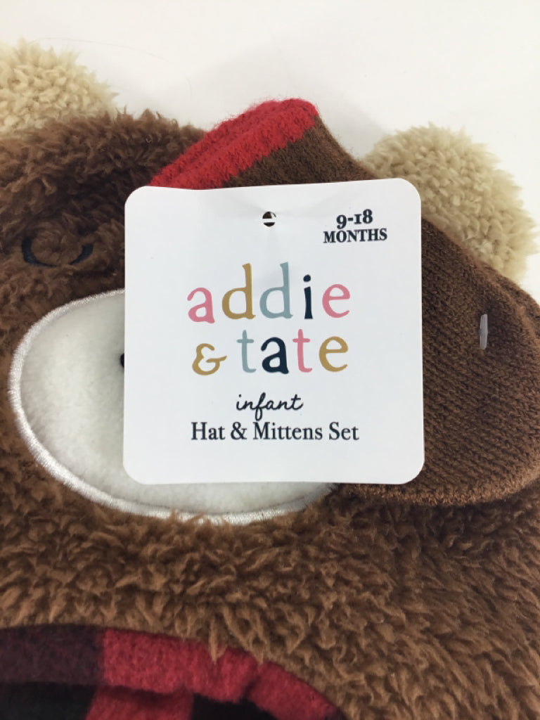 Addie & Tate Child Size 9-12 Months Beige Solid Hats - boys