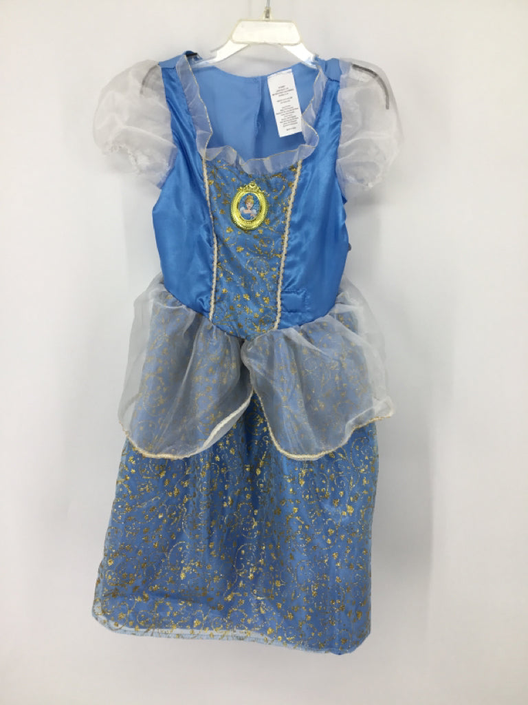 Disney Cinderella Child Size 4 Blue Dress-Up