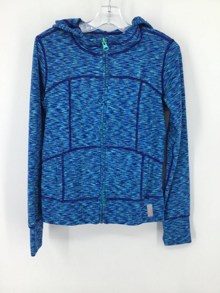 Zella Girl Child Size 10 Blue Hoodie - girls