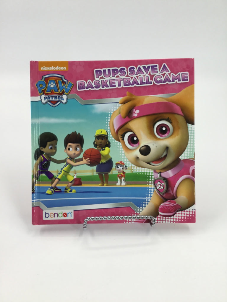 Paw Patrol: Pups Save A Basketball Game Hardback Book