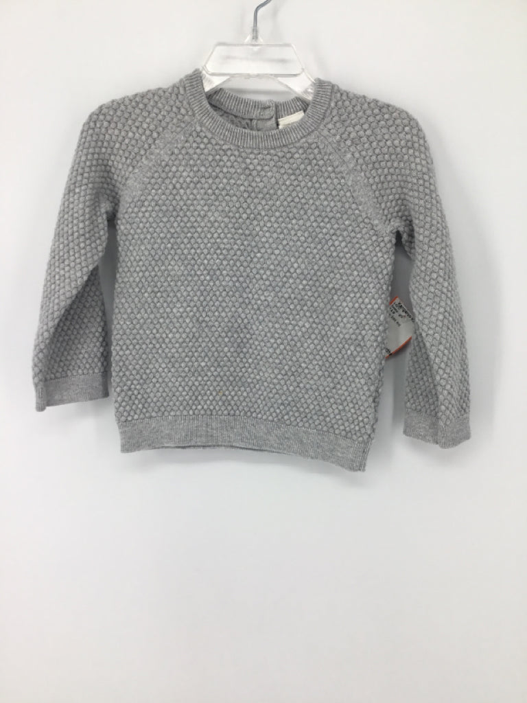 H & M Child Size 12-18 Months Gray Sweater - girls