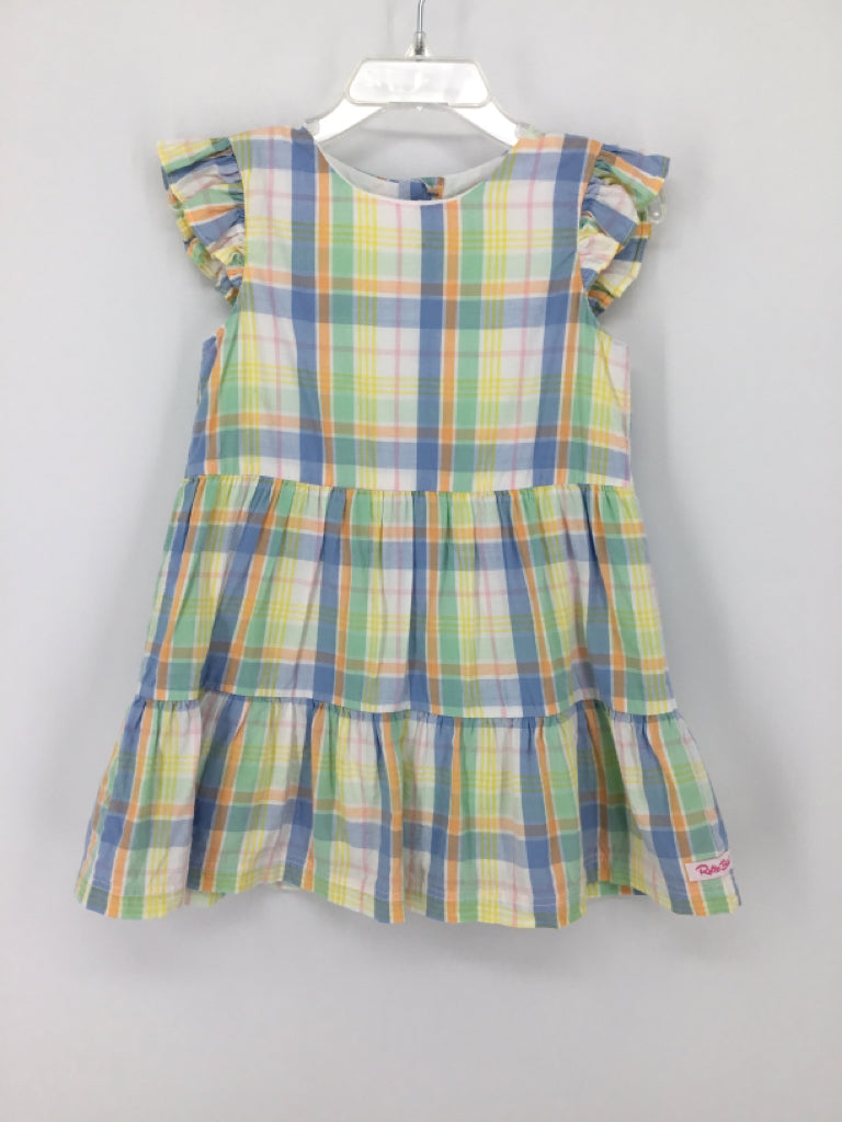 Ruffle Butts Child Size 2 Multi-Color Dress - girls