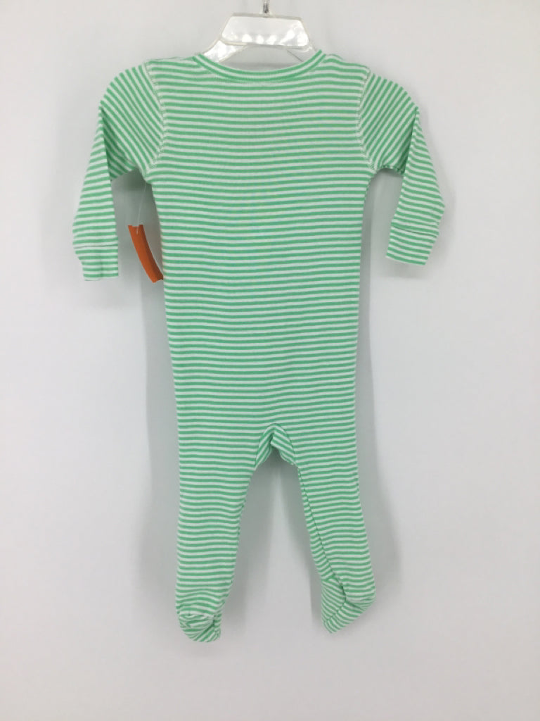 primary Child Size 6-9 Months Green Sleepers