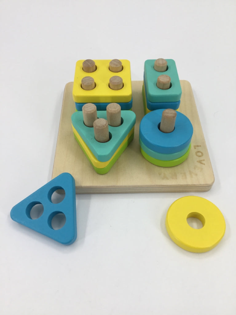 Lovevery Sort & Stack Peg Puzzle