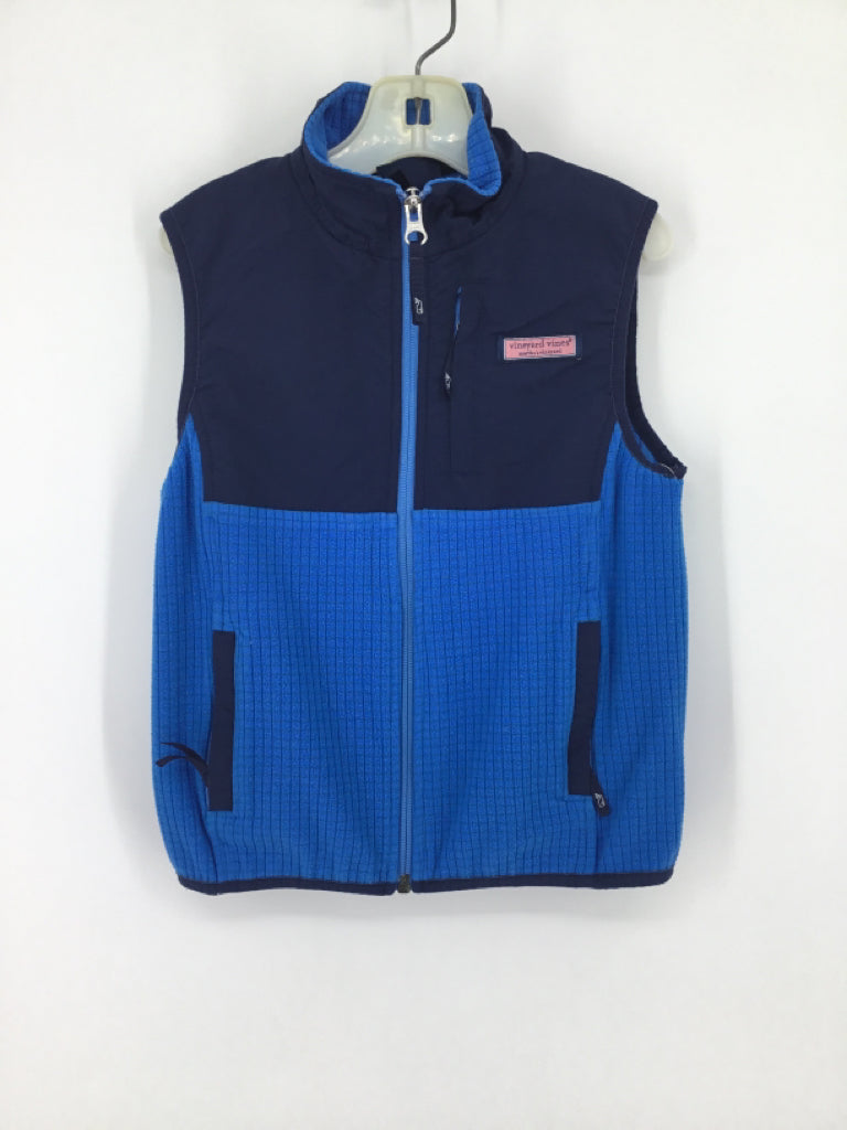 vineyard vines Child Size 6 Blue Solid Outerwear - boys