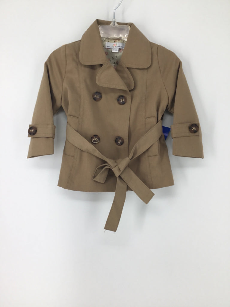 Bailey Bloosoms Child Size 9-12 Months Tan Jacket - girls