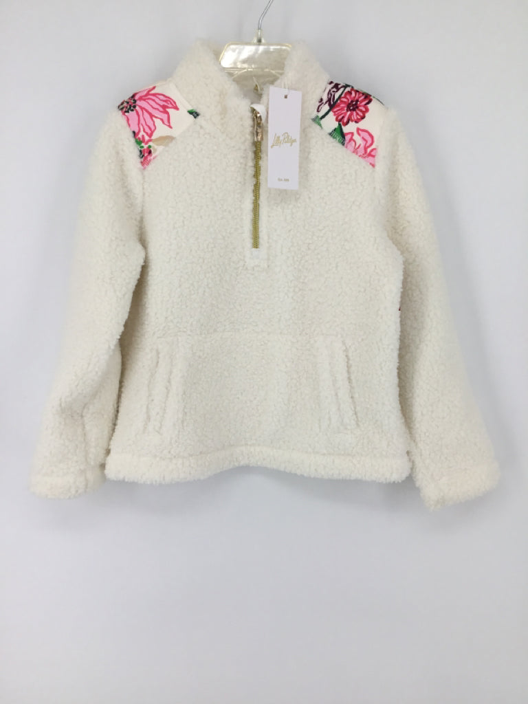 Lilly Pulitzer Child Size 6 White Shirt - girls