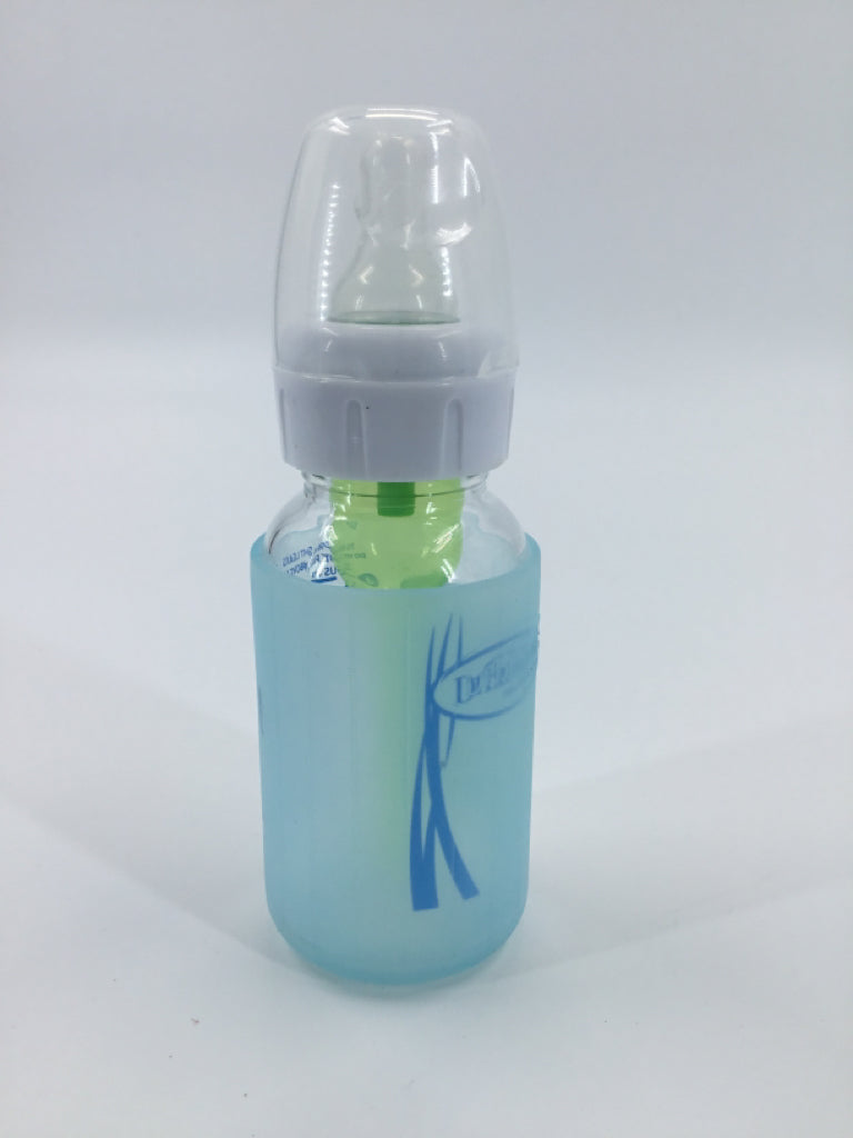 Dr Browns 4 oz Glass Bottle with silicone sleeve