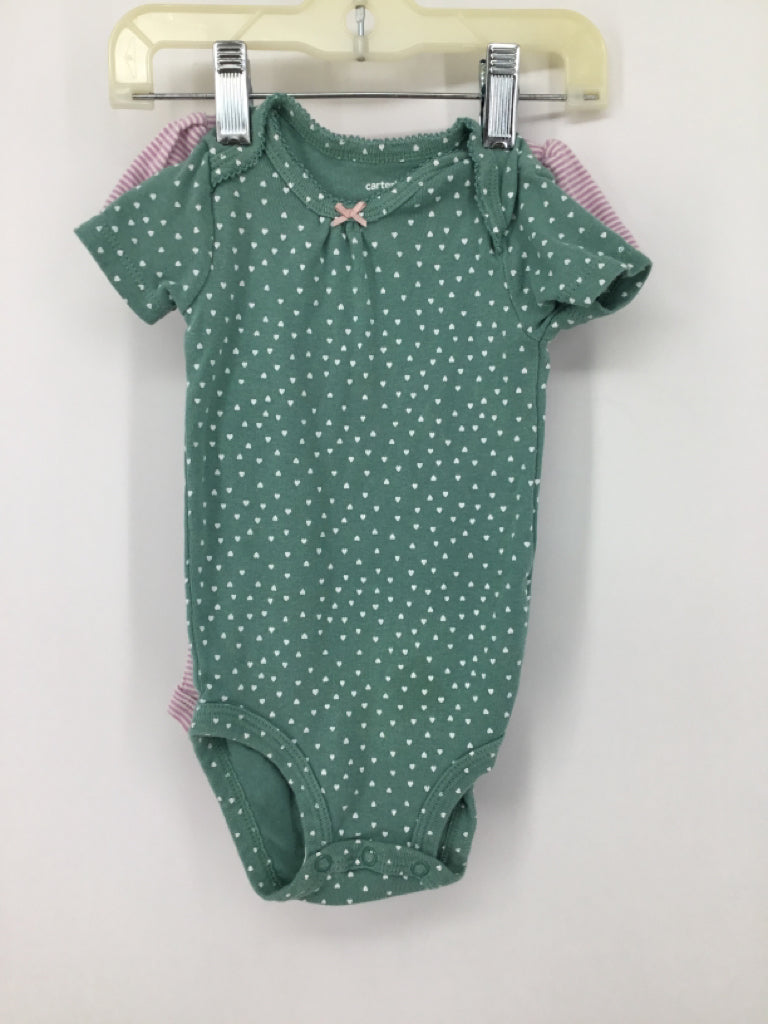 Carter's Child Size 9 Months Purple Onesie