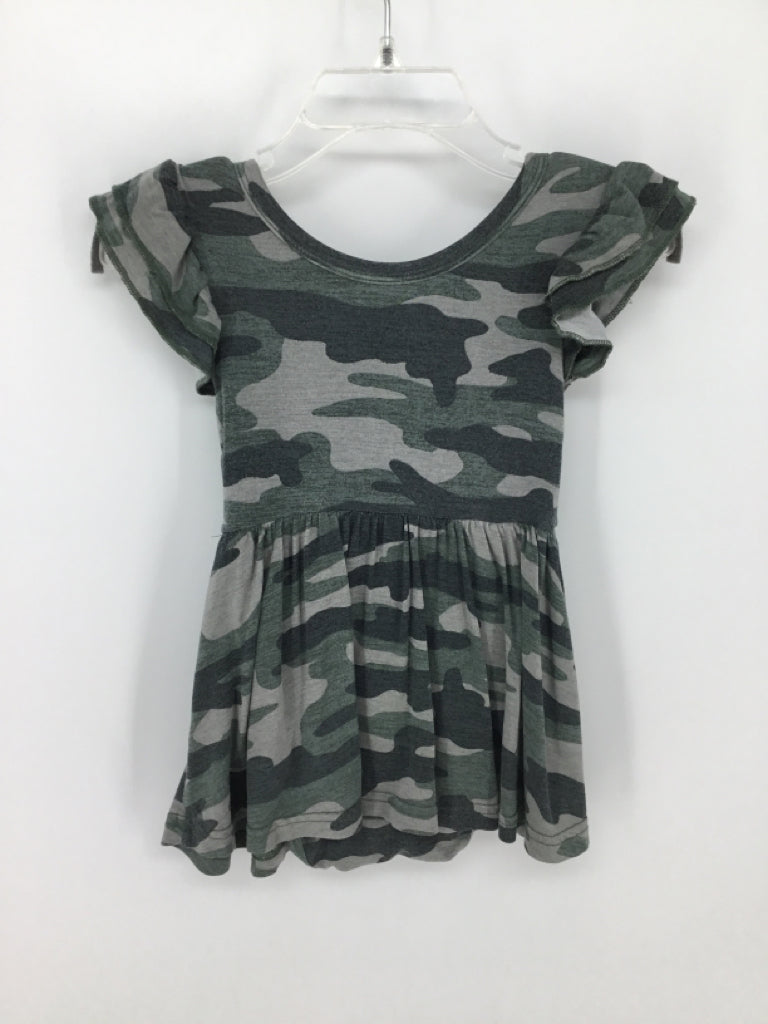 Play by Little Sleepies Child Size 12-18 Months Green Dress - girls