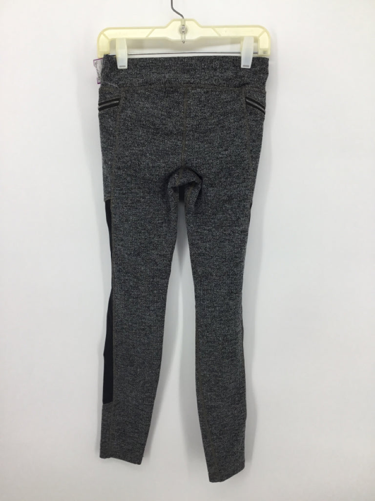 Athleta Girl Child Size 12 Black Marbled Pants - boys