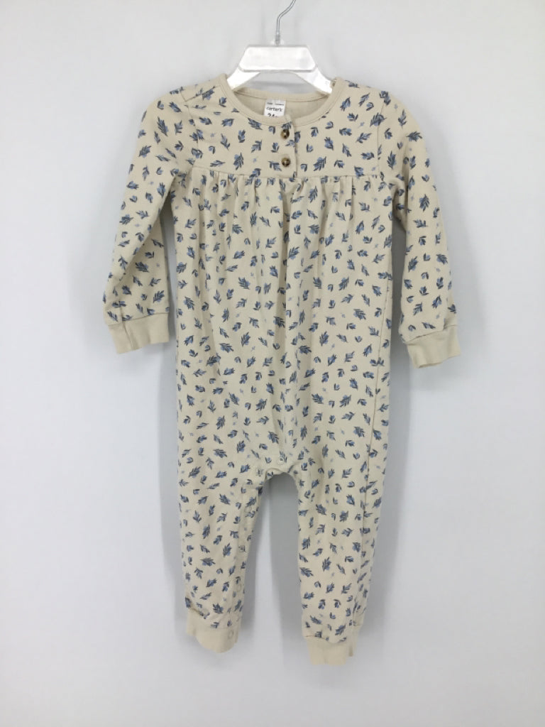 Carter's Child Size 24 Months Cream Outfit - girls