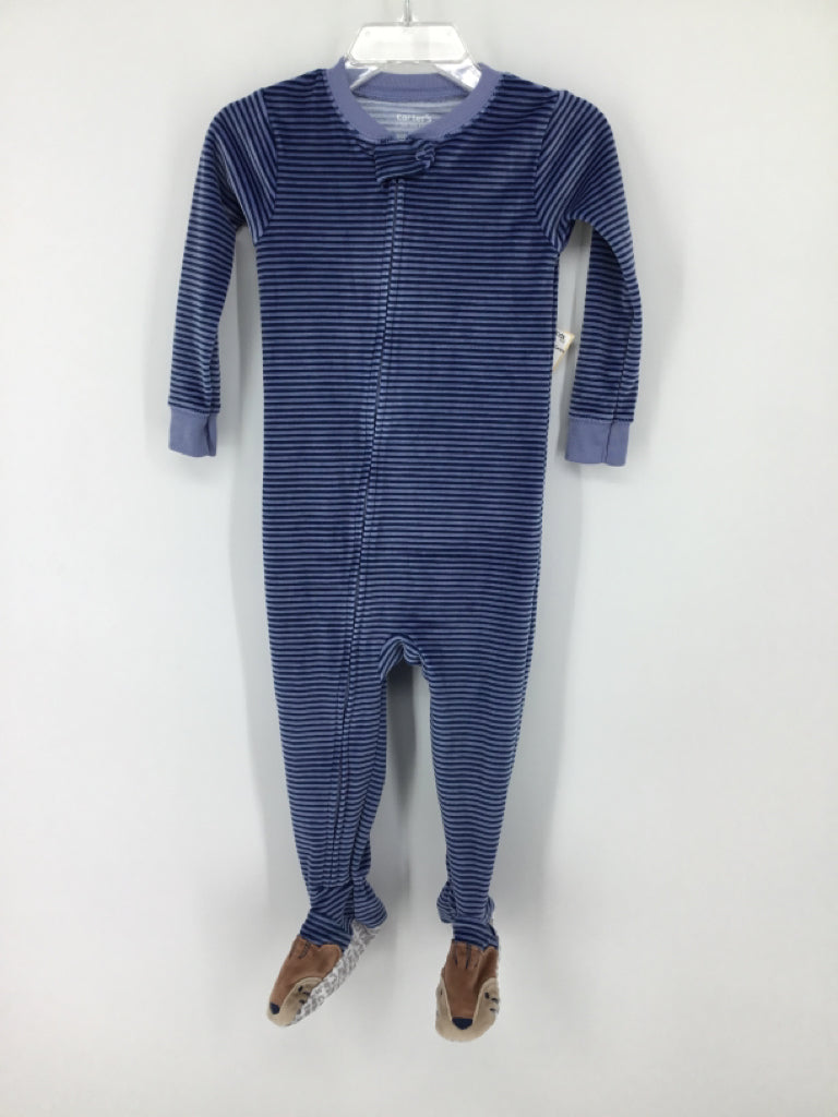 Just One You Made by Carters Child Size 18 Months Blue Sleepers