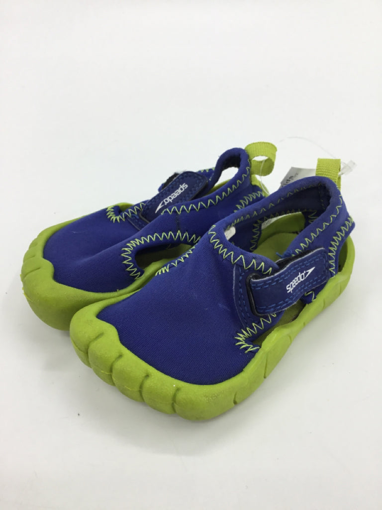 Speedo Child Size 5 Toddler Blue Water Shoes