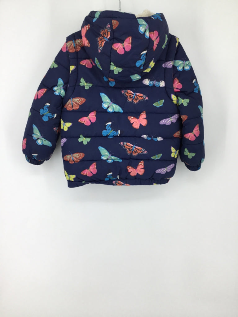 Mini Boden Child Size 3 Navy Outerwear - girls