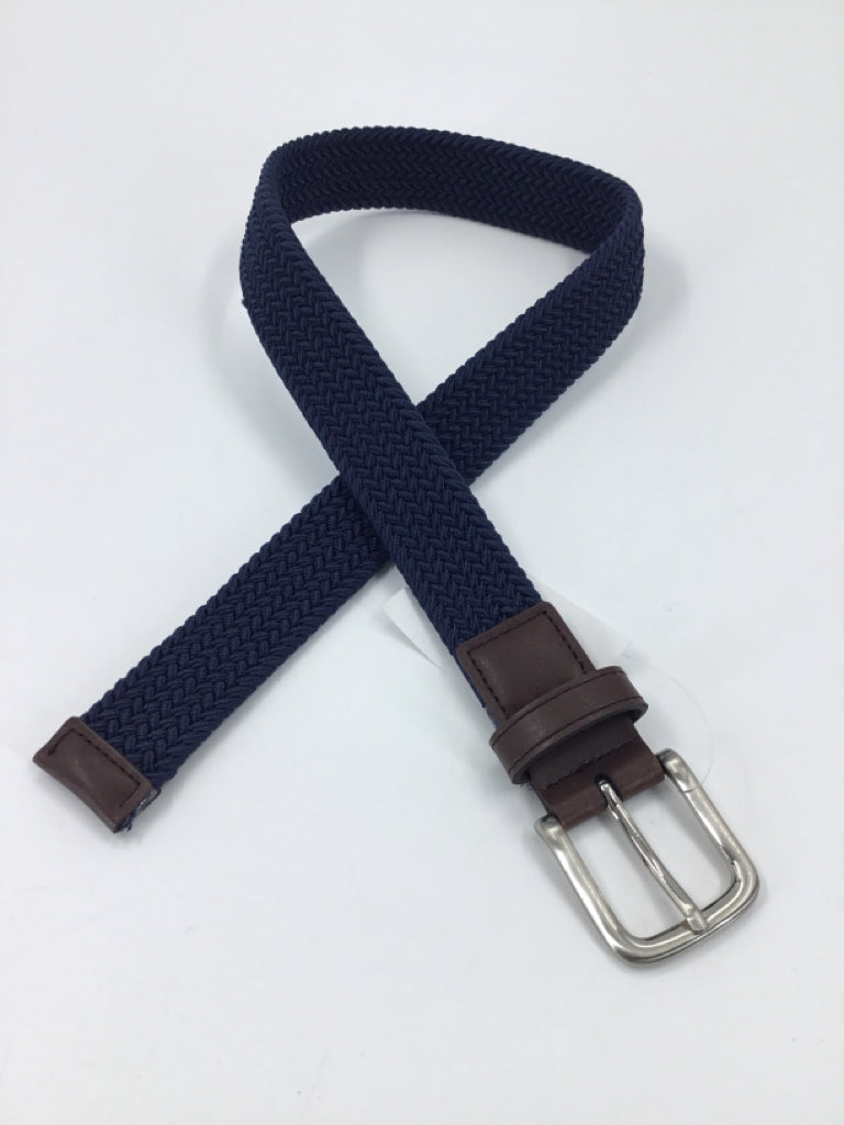 Child Size 4 Navy Solid Belt/Suspenders