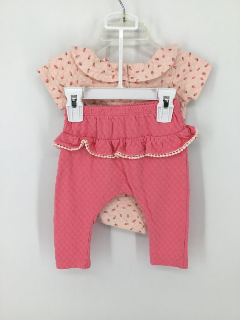 Jessica Simpson Child Size 6-9 Months Pink Outfit - girls