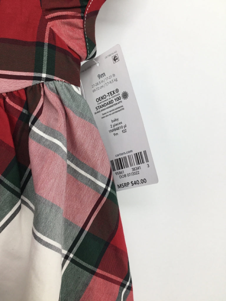 Carter's Child Size 9 Months Red Dress - girls
