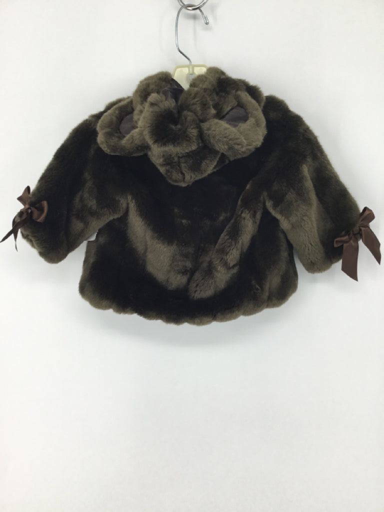 Bearington Baby Child Size 6-12 Months Brown Outerwear - girls