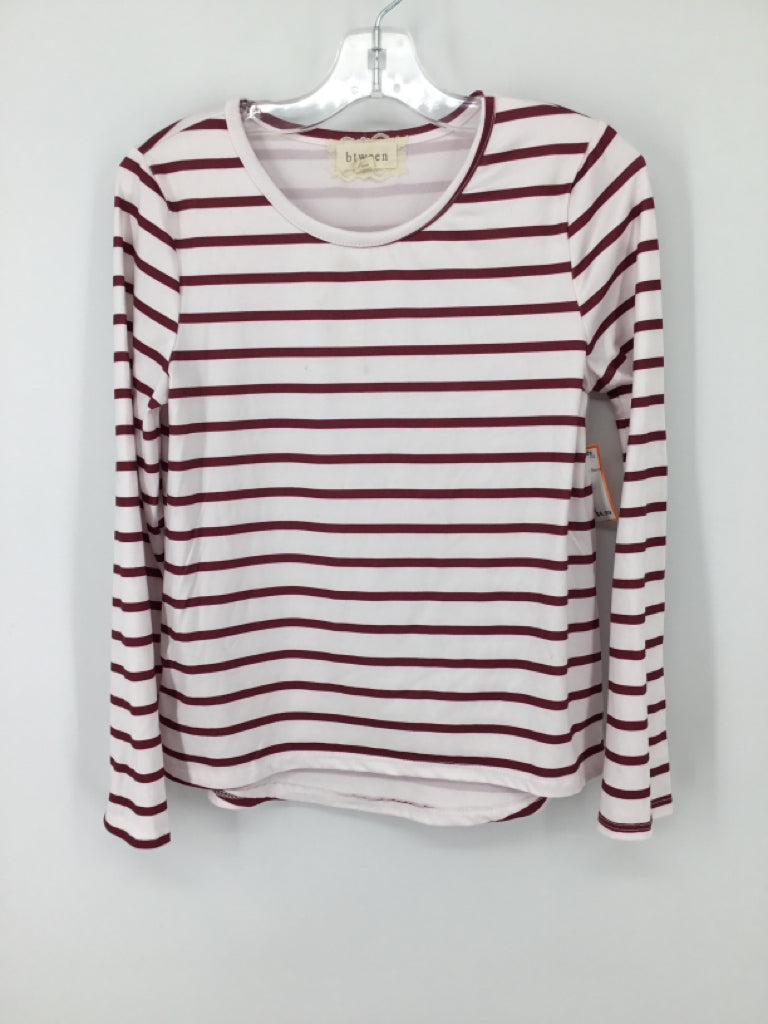 btween Child Size 10 Burgundy Shirt - girls