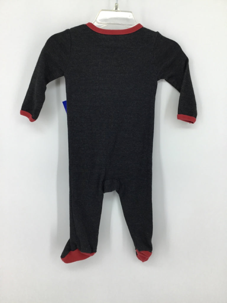 Harry Potter Child Size 3-6 Months Gray Sleepers