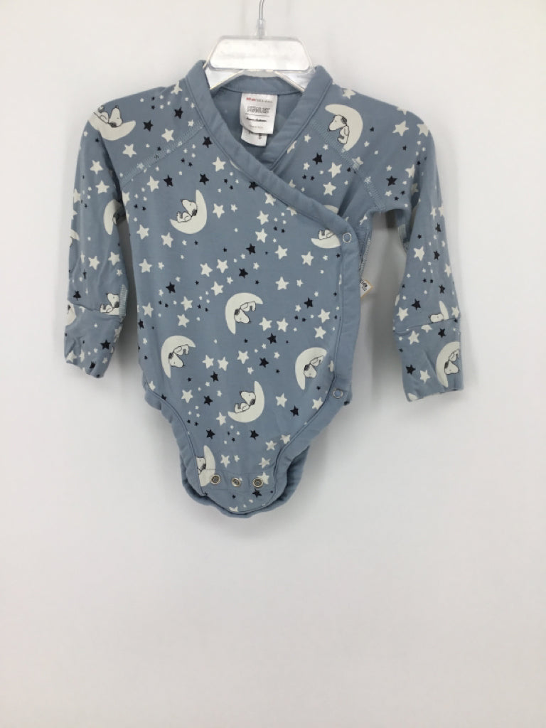 Hanna Andersson Child Size 3-6 Months Blue Onesie