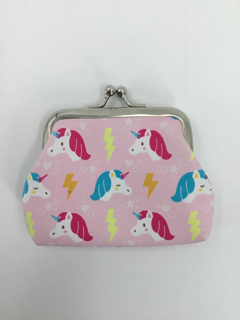 Pink Unicorn Coin Purse