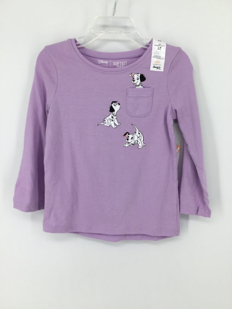 jumping beans + Disney Child Size 2 Purple Character T-shirt - boys